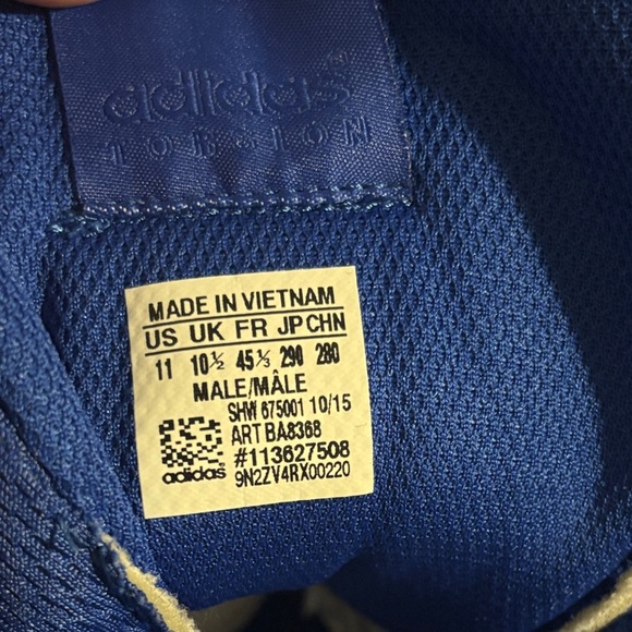 Adidas ZX Flux Royal Blue Shoes - Picture 9 of 9